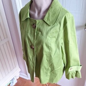 Chic Green R.Q.T. Jacket